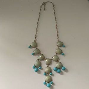 Light Years Small Teal Bubble Necklace